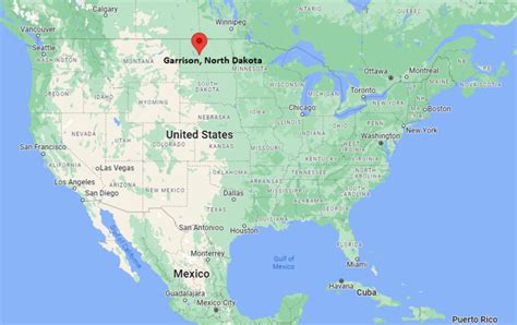 Where is Garrison, ND, USA? | Location Map of Garrison, North Dakota