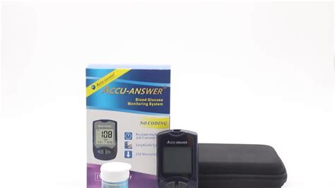 Home Use Oem Glucometer Brands Available Ejectable Blood Glucose Meter ...