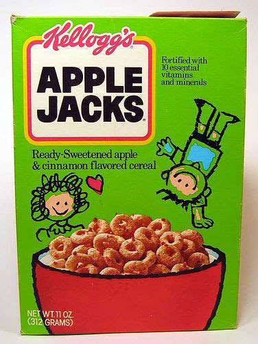 Only got to eat this at Grandma's House. | Applejack, Apple jacks ...