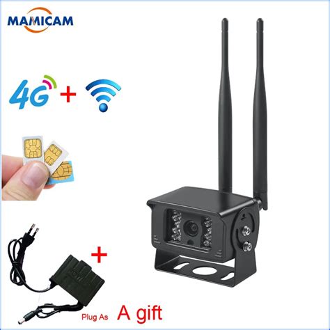 Full HD 1080P 4G SIM Card Camera ONVIF Metal Case Mini Outdoor CCTV Security Cameras SD Card ...