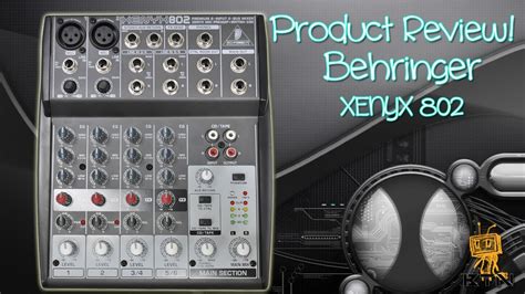 Un-boxing/Review - Behringer XENYX 802 Mixer - YouTube