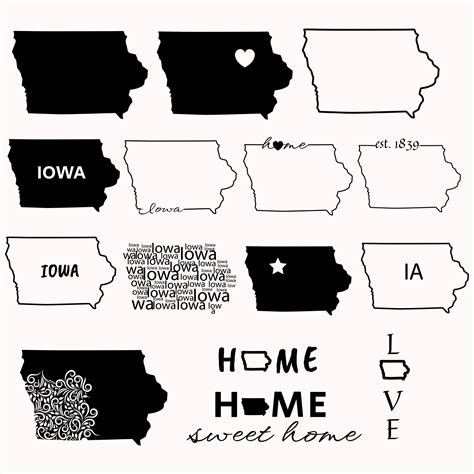 Iowa State SVG Bundle – MasterBundles