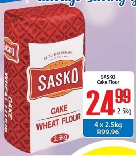 Sasko Cake Flour 2.5kg offer at Elite Cash & Carry