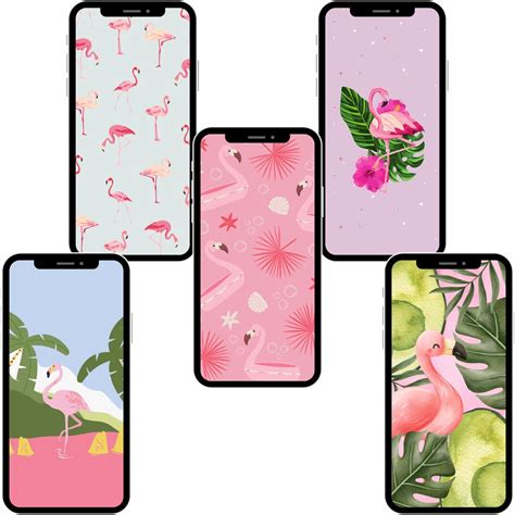 Pink Flamingo Phone Wallpaper Flamingo Phone Background Cute Phone ...