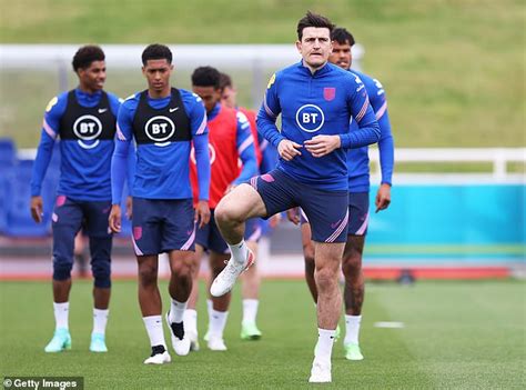 Harry Maguire is back! Manchester United captain rejoins his England ...