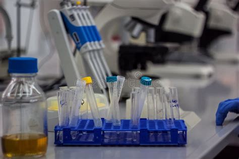 Modern Biotechnology Forensic Laboratory Equipment Stock Photo - Image of discovery, equipment ...