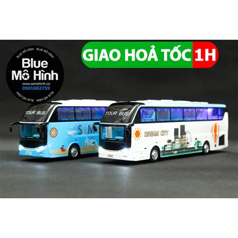 Mô hình xe bus tour xe khách | Shopee Việt Nam