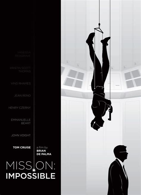 Mission Impossible by Jay Layman | Movie posters, Alternative movie posters, Best movie posters