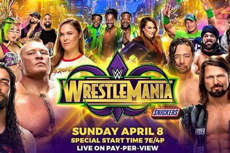 WrestleMania 34 full match results, LIVE WWE updates with Ronda Rousey, Brock Lesnar and more ...