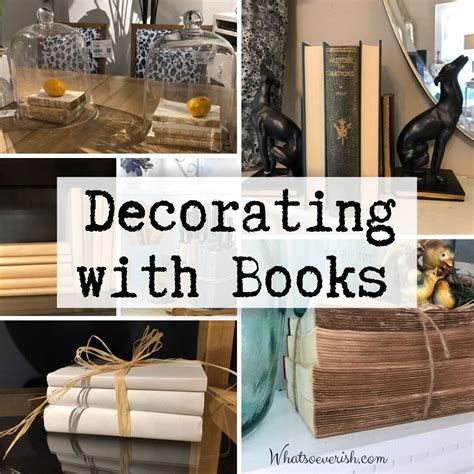 Decorating with books | Whatsoeverish