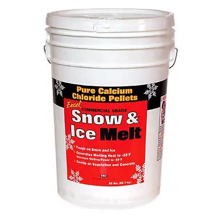 Excel Snow & Ice Melt - 50 lb. bucket - Sam's Club