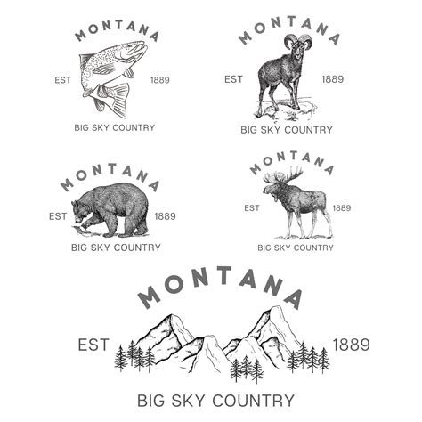 Big Sky Country, Invitation Design, Digital Download, Instant Download, Cute Designs, Montana ...