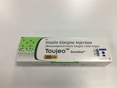 What is toujeo insulin