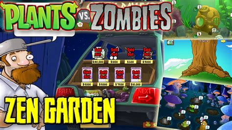 Plants Vs Zombies Zen Garden - YouTube