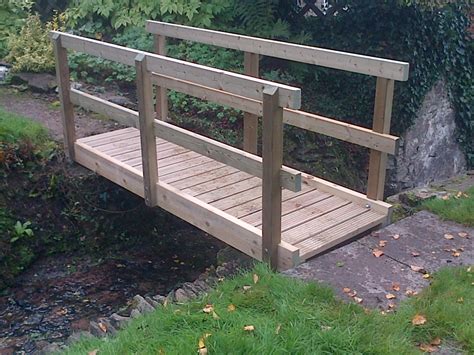 Garden Bridge | The Wooden Workshop | Oakford, Devon