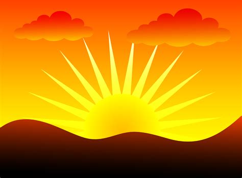 Free Sunsets Cliparts, Download Free Sunsets Cliparts png images, Free ...