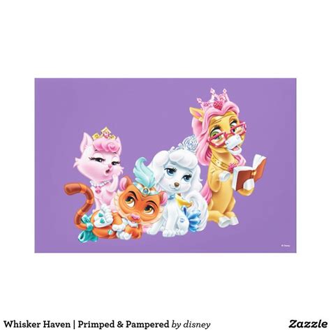 Whisker Haven | Primped & Pampered | Canvas prints, Stretch canvas, Canvas