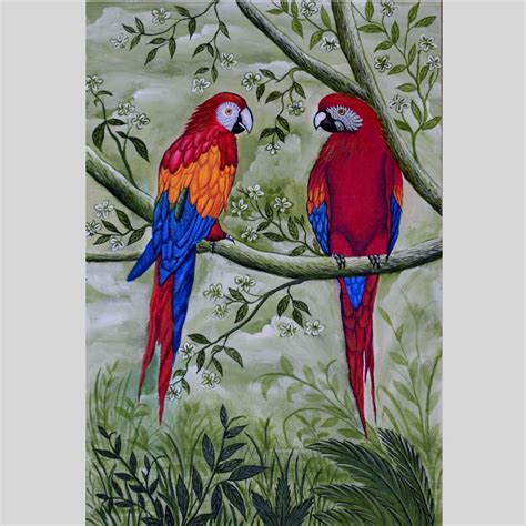 Acrylic Paintings Birds