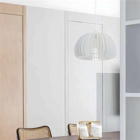 Modern Hanging Pendant Light 1 Light Down Lighting Pendant in White ...