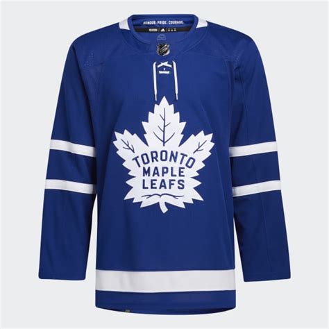 adidas Men's Maple Leafs Home Authentic Jersey - Blue | adidas Canada