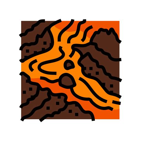 lava flow color icon vector illustration 21705725 Vector Art at Vecteezy