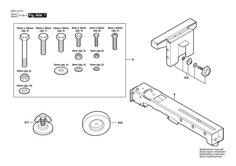 Bosch t4b_3601l12110 Tool Parts - Bosch Miter Saw Parts - Bosch Parts - Tool Parts