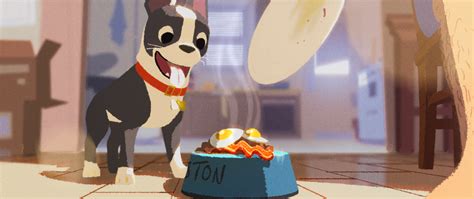 Winston was the first boston terrier ever used in a disney film. #feast #oscarsfacts #oscars ...