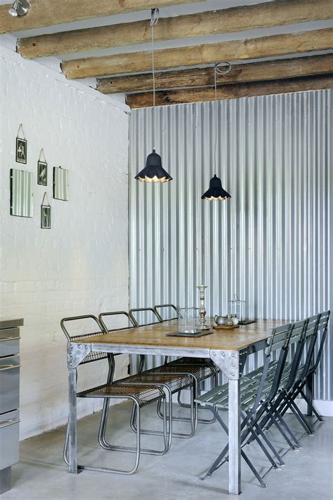 Corrugated Metal in Interior Design | MountainModernLife.com