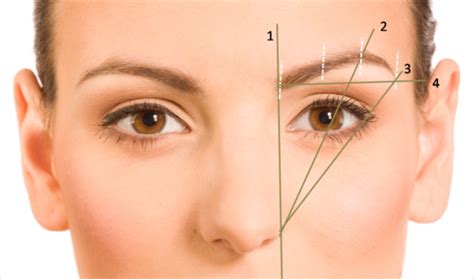 How To Shape Your Eyebrows - The Best Shape to Flatter Your Face ...