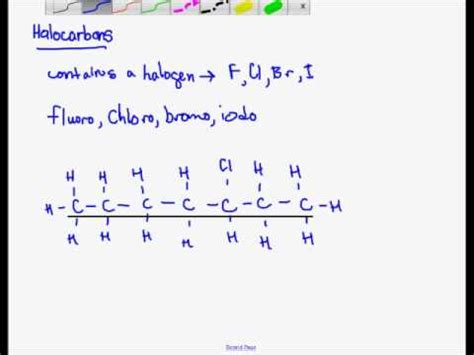 Sci 30 Halocarbons - YouTube