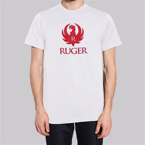 Vintage Logo Ruger T Shirt Cheap | Made Printed