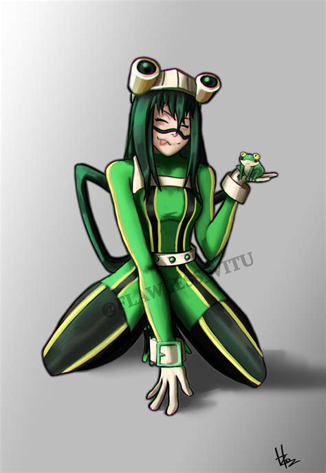 ArtStation - Tsuyu Asui ( Boku no Hero Academia )