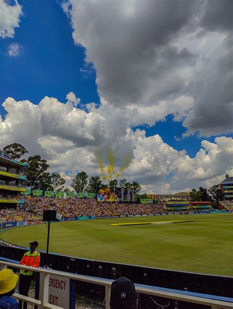 A Sunday Cricket Match at Wanderers Stadium - The Scribs and Nibs