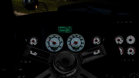 KENWORTH W900 WHITE DASHBOARD MOD ATS - American Truck Simulator mods, ATS mods