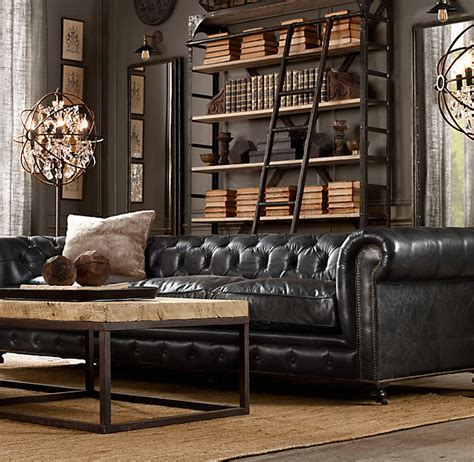 How To Decorate Living Room With Black Leather Sofa | Bryont Blog