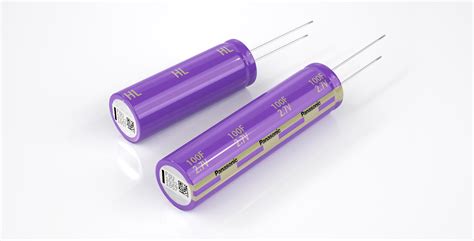 Panasonic expands HL Series Electric Double Layer Capacitors (ELDC) “Gold Capacitors” in smaller ...