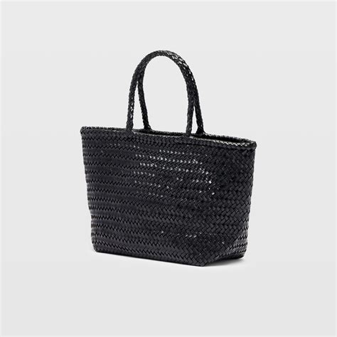 Woven Leather Bag