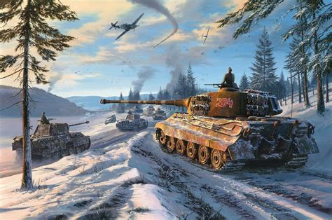 Panther Tank, Tiger Tank, Tiger Ii, World Of Tanks, Ardennes, Panzer ...