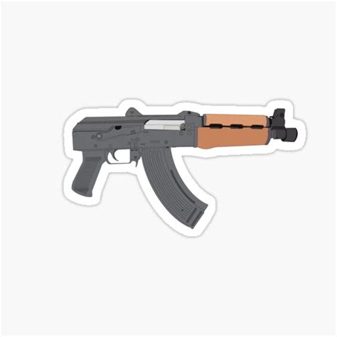 "Draco AK-47" Sticker for Sale by Stevie2001 | Redbubble