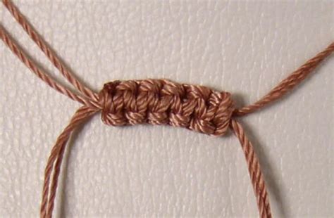 sliding adjustable knot// macrame knot … | Adjustable knot, Jewelry ...