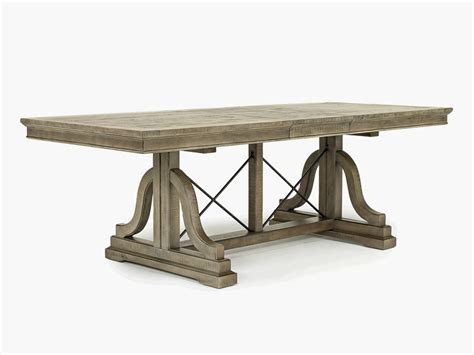 Bay Creek Extendable Dining Table in Light Gray