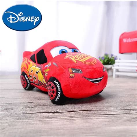 Disney Pixar Lightning McQueening Plush Toys Cars Toys for Kids Safe PP Cotton Stuffed Cute Cars ...