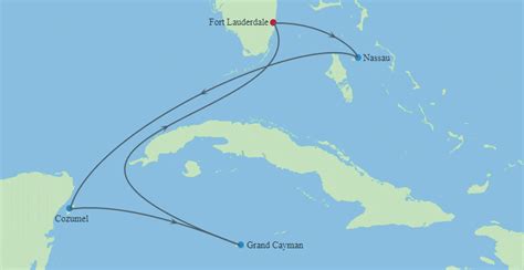 Western Caribbean Map
