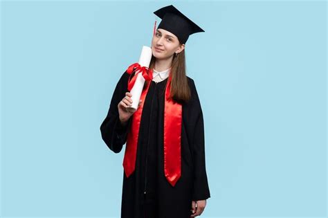 Student Girl Celebrating Graduation