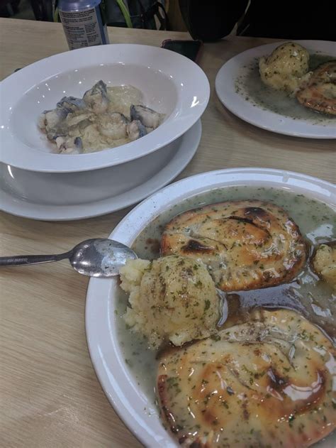 [I ate] Pie and Mash (double-double) with Jellied Eels | Pie and mash ...