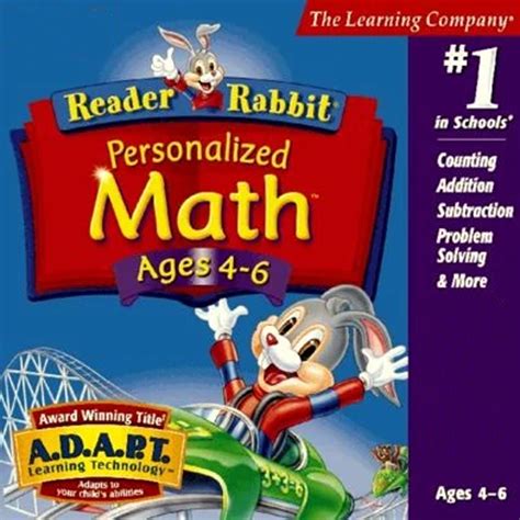 Reader Rabbit Math Adventures Ages 4-6 - Old Games Download