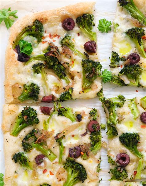 Broccoli Pizza - The clever meal