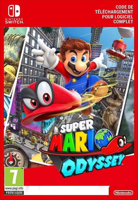 Super Mario Odyssey [Nintendo Switch - Version digitale/code] [Code jeu ...