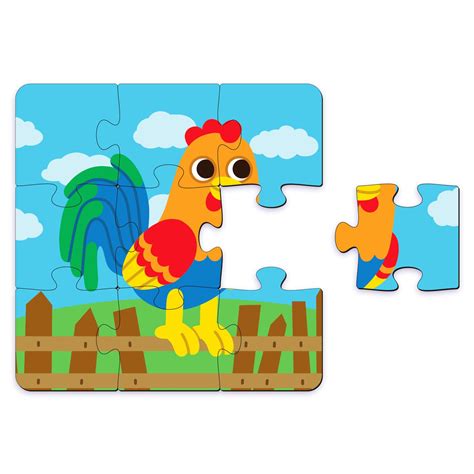 Farm Animals Wooden Puzzle