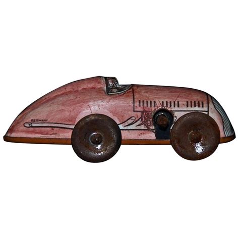 Vintage Wind Up Small Car Toy, Made in Germany, 1950s For Sale at 1stDibs